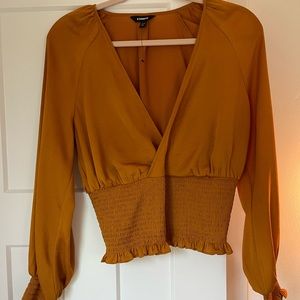 Express Yellow Blouse